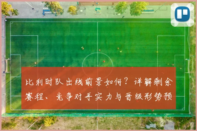 比利时队出线前景如何?详解剩余赛程、竞争对手实力与晋级形势预测